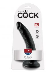 Фаллоимитатор King Cock 7 Cock Black