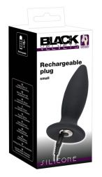 Анальная пробка Black Velvets Rechargeable Plug Small