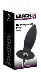Анальная пробка Black Velvets Rechargeable plug medium