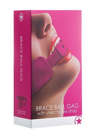 Кляп Brace Ball Gag Pink