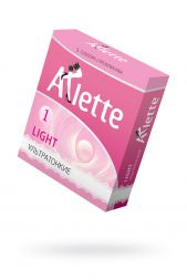 Ультратонкие презервативы Arlette Light №3