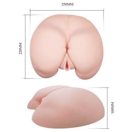 Реалистичная вагина и анус взрослой женщины