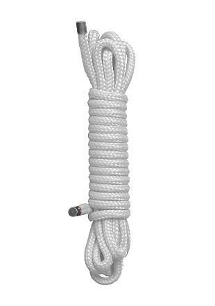 Веревка для бондажа Japanese Rope White 10 метров