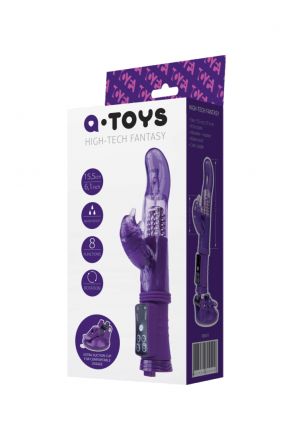 Вибратор A-Toys #765011 с клиторальным стимулятором