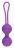 Фиолетовые вагинальные шарики Kegel Balls