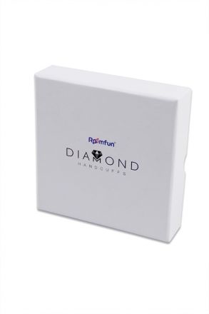 Металические наручники Roomfun Diamond