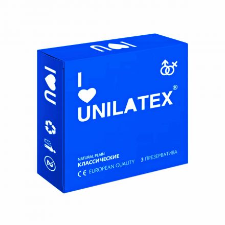 Презервативы Unilatex Natural Plain №3