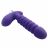 Фиолетовый анальный вибростимулятор #188011