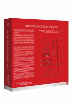 Набор для бондажа Intermediate Bondage Kit Red