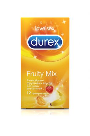 Презервативы Durex Fruity Mix №12