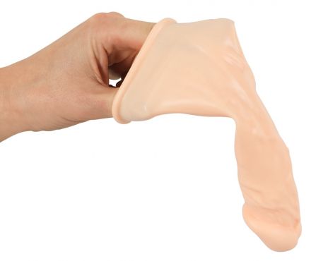 Насадка удлинитель Penis extender with bulging glans and veins