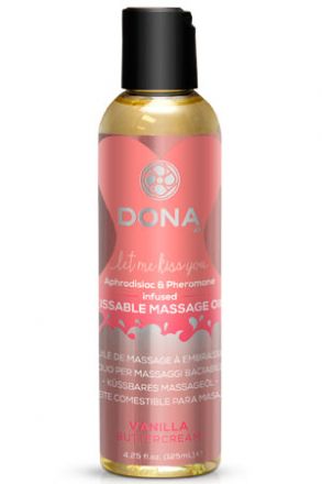 Массажное масло Dona Kissable Massage Oil Vanilla