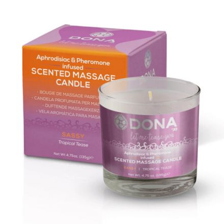 Массажная свеча Dona Scented Massage Candle Sassy Tropical Tease