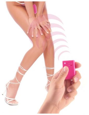 Розовая вибропуля Neon Luv Touch Remote Control Bullet