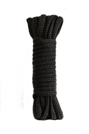 Веревка для бондажа Bondage Rope Black 9 метров