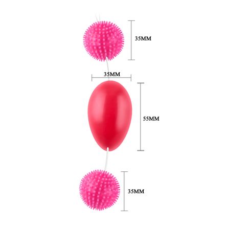 Анальные шарики Sexual Balls Pink