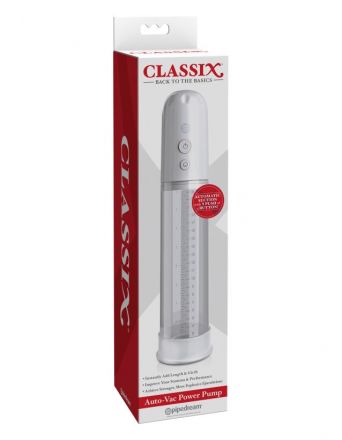 Вакуумная помпа Classix Auto-Vac Power Pump White