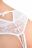 Белые эротические трусики Joan с жемчужной нитью размер 50-52