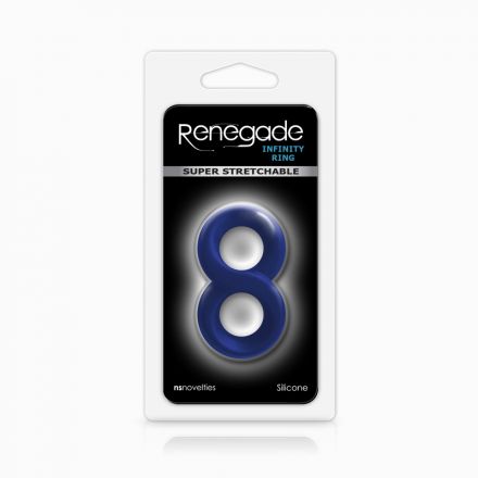 Эрекционное кольцо Renegade Infinity Ring Blue