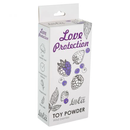 Пудра для игрушек Love Protection лесные ягоды 30 грамм