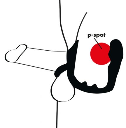 Стимулятор простаты Penisring с эрекционным кольцом