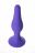 Фиолетовая анальная втулка A-Toys 10,2 см