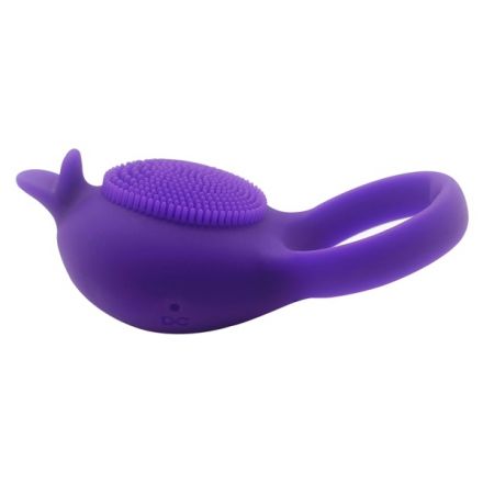 Эрекционное виброкольцо Dolphin Purple