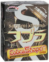 Презервативы с сужением у основанияя Sagami №3 Cobra