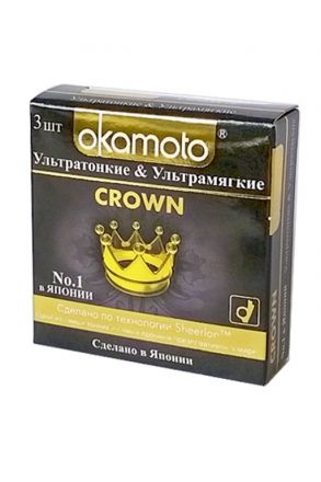 Презервативы Okamoto Crown №3